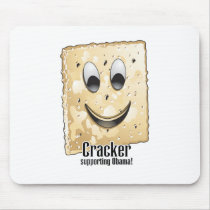 Cracker supporting Obama mousepads