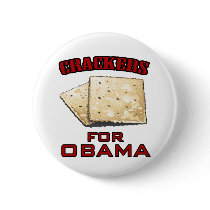 Crackers for Obama buttons