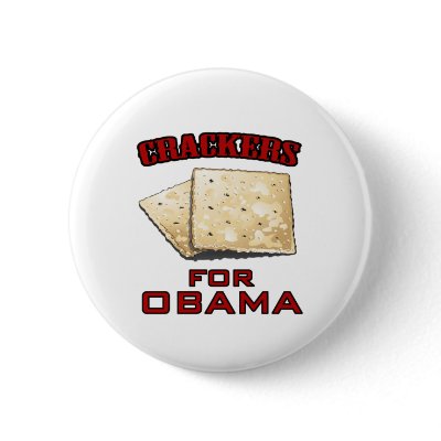Crackers for Obama Pinback Button by stiingya