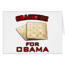 Crackers for Obama cards