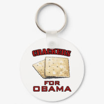 Crackers for Obama keychains
