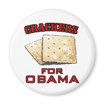 Crackers for Obama magnets by stiingya Crackers for Obama magnets