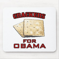 Crackers for Obama mousepads