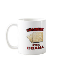 Crackers for Obama mugs