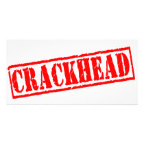 Crackhead Stamp photo cards
