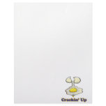 cracking up cracked egg personalized letterhead