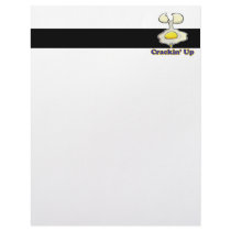 cracking up cracked egg letterhead template