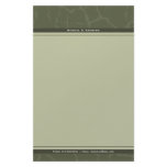 Crackle Print Personalized Stationery