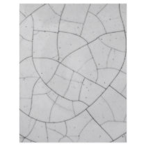 Crackled abstract personalized flyer
