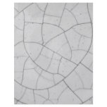 Crackled abstract personalized flyer