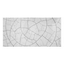 Crackled abstract customized photo card