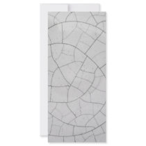 Crackled abstract rack card design