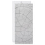 Crackled abstract rack card design