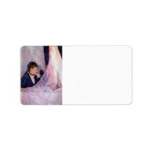 Cradle by Berthe Morisot Address Label