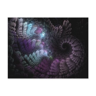 Cradle Fractal postcard