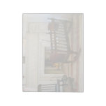 Cradle Near Fireplace Notepads