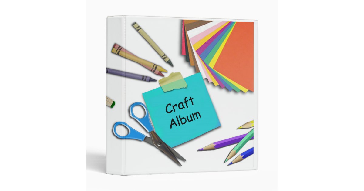 Craft Binder organizer Zazzle
