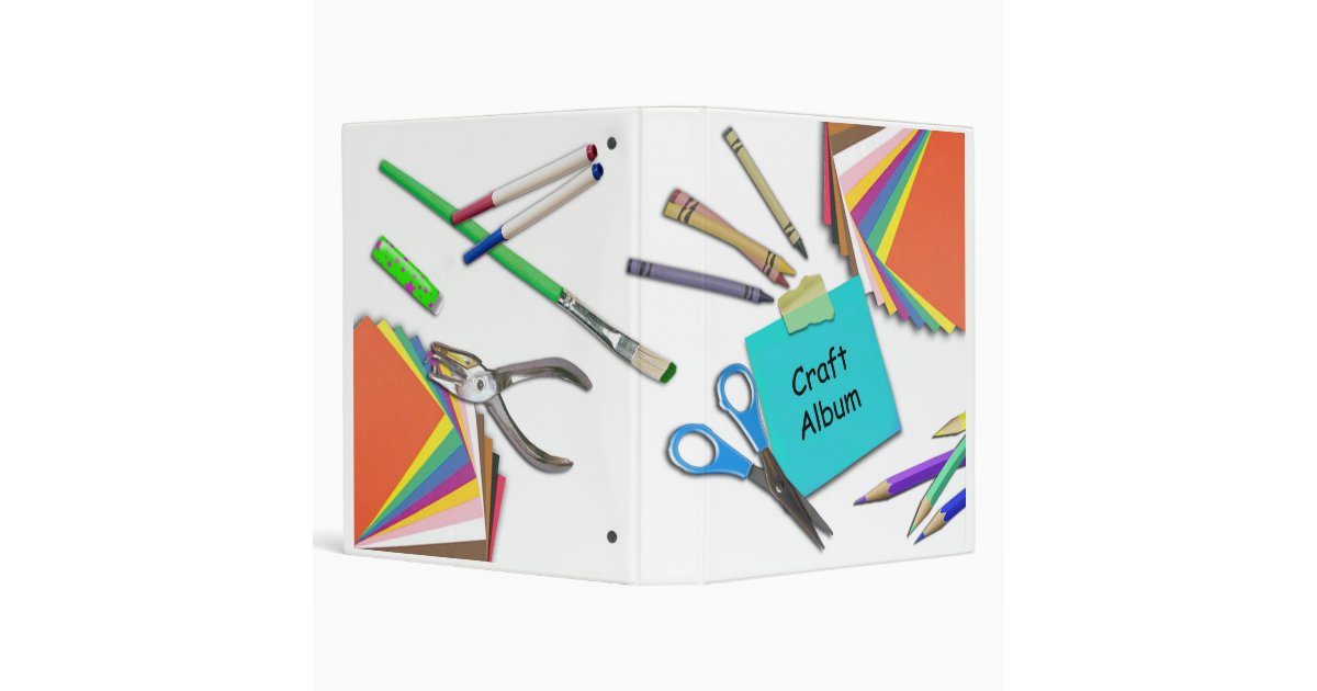 Craft Binder organizer Zazzle