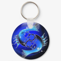 Craft Dungeon Zodiac - Pisces keychains by Craft_Dungeon Craft Dungeon Zodiac - Pisces keychains