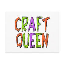 Craft Queen Postcard