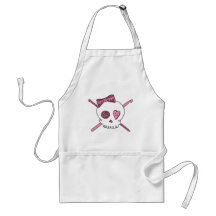 Craft Skull (Pink) Apron