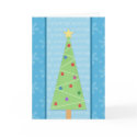 Craft Style Christmas Tree Holiday Cards