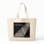 Craft Supplies Tote Bag