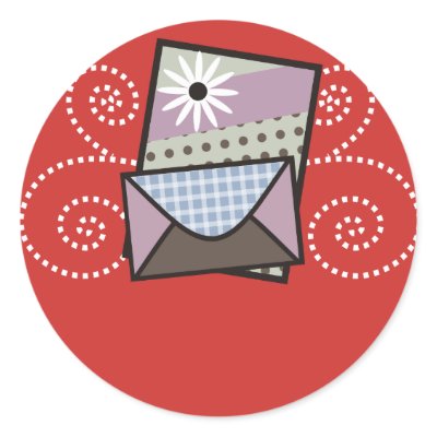 crafter handmade cards packaging sticker by MargaretsArt