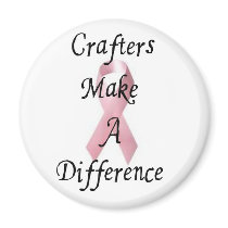 Crafters Make a Difference Magnet
