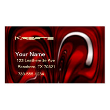 Crafts business cards