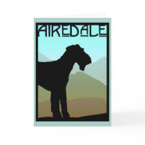 Craftsman Airedale Terrier Cards