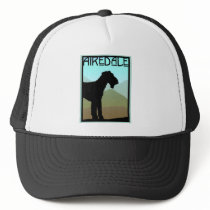 Craftsman Airedale Terrier hats by dogsandhorses Craftsman Airedale Terrier hats