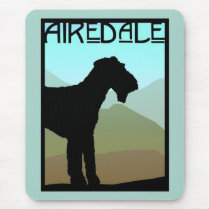 Craftsman Airedale Terrier Mouse Pads