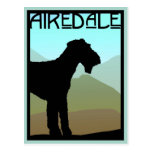 Craftsman Airedale Terrier Postcards