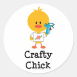Crafty Chick Stickers