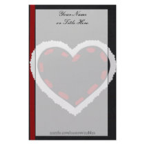 Crafty Heart Stationary stationery by Customizables Crafty Heart Stationary stationery