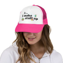 Crafty - I Make Stuff Up Hats