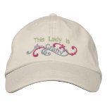 Crafty Lady Embroidered Baseball Caps