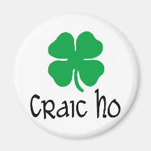 Craic Ho Refrigerator Magnets