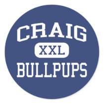 Craig Bullpups Middle School Craig Colorado stickers by customteamsportswear Craig Bullpups Middle School Craig Colorado stickers