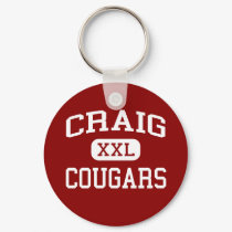 Craig - Cougars - Middle - Indianapolis Indiana keychains by customteamsportswear Craig - Cougars - Middle - Indianapolis Indiana keychains