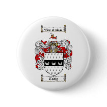 CRAIG FAMILY CREST - CRAIG COAT OF ARMS buttons by heraldics CRAIG FAMILY CREST - CRAIG COAT OF ARMS buttons