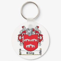 Craig Family Crest keychains by coatsofarms Craig Family Crest keychains