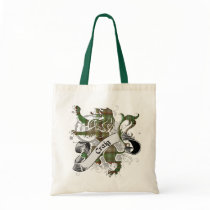 Craig Tartan Lion Canvas Bags
