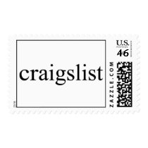 Craigslist Black Postage Stamps