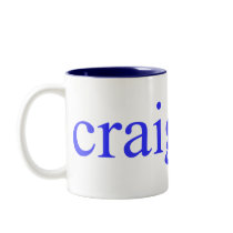 Craigslist Blue Mug