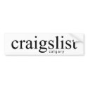 Craigslist Calgary Bumpersticker