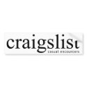 Craigslist Casual Encounters Bumpersticker