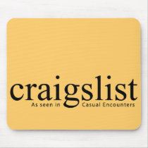 Craigslist Casual Encounters Mousepad