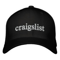 Craigslist Classic Embroidered Hat embroidered hats